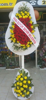 Çift katlı düğün nikah açılış çiçek modeli  Van çiçekçi mağazası 